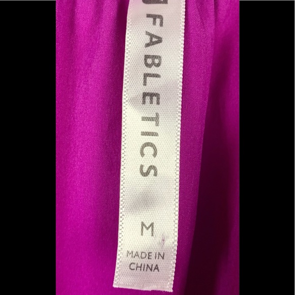 Fabletics Prue romper tulip one piece M 4" inseam kate hudson elastic waist - Picture 7 of 8